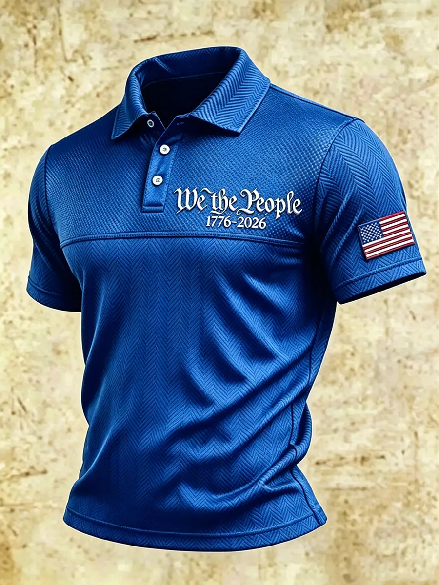 Men's 250th Anniversary of American Independence Polo Shirt