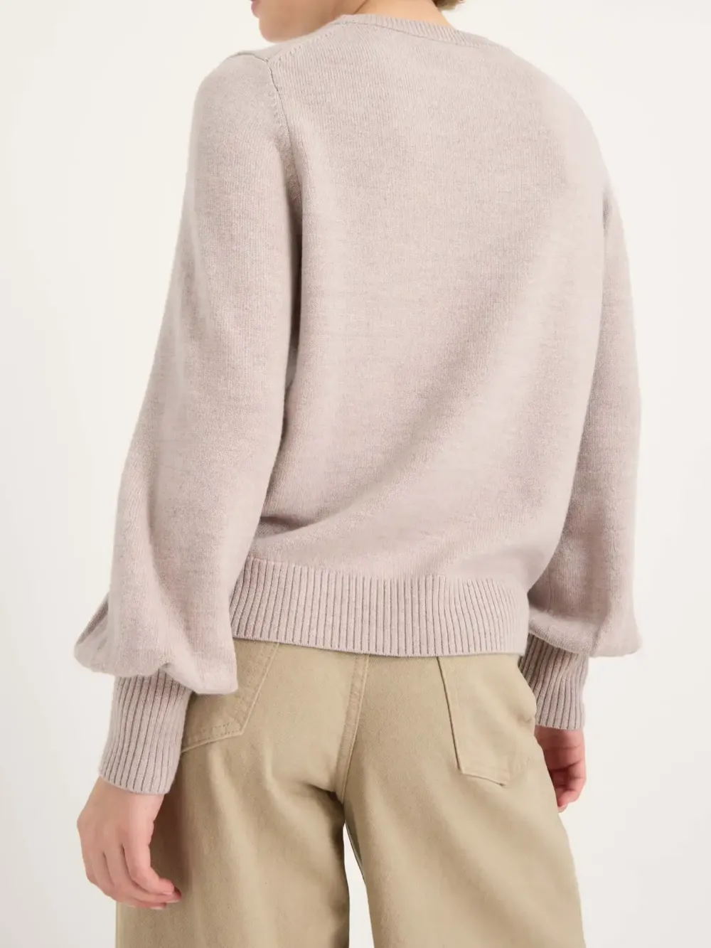 Almond Crew Neck Sweater