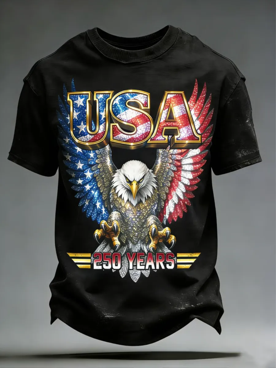 Men's 250th Anniversary Celebration Printed T-shirt