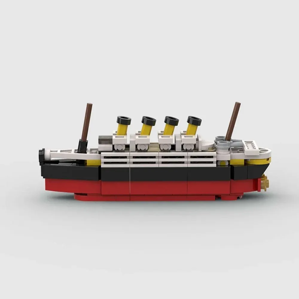 Building Block Toy Boat