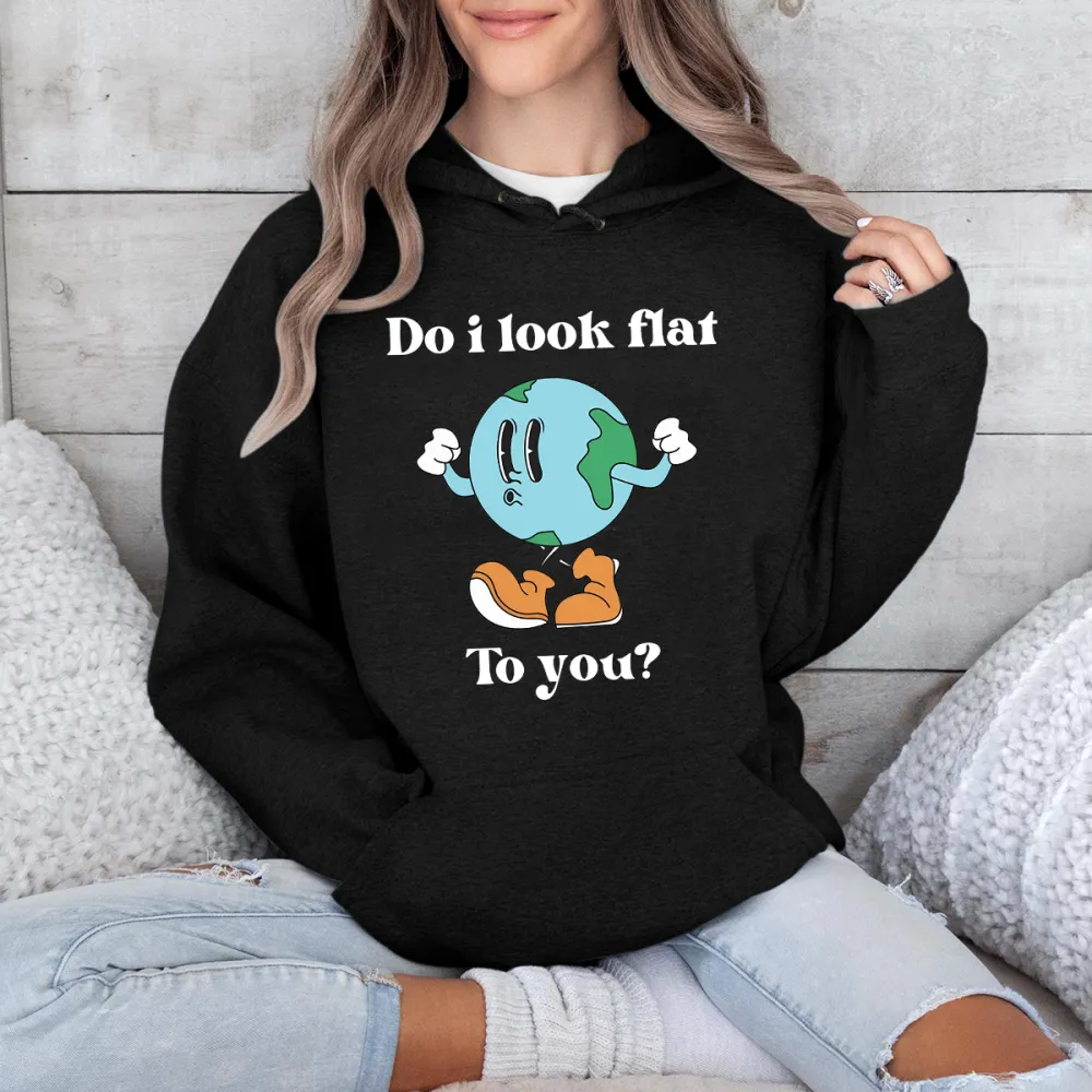 Earth Planet Funny Art Printed Hoodies