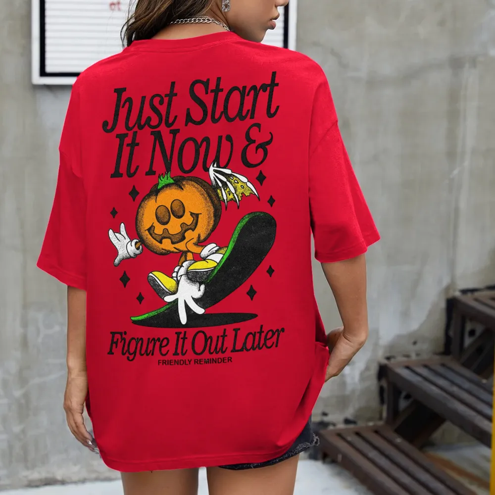 Women's Halloween Quote Graphic Tee
