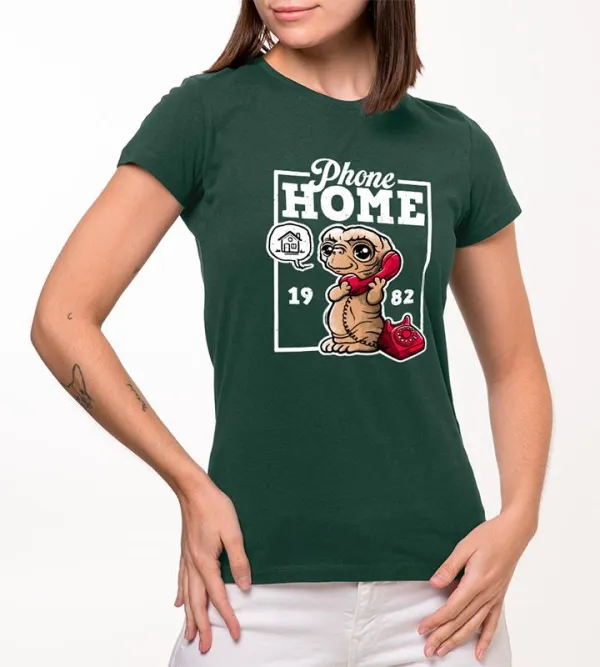 Cute Phone Home Pattern T-Shirt