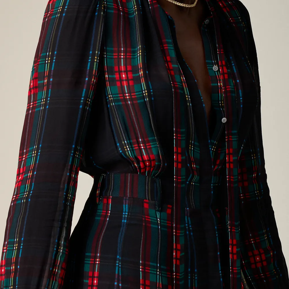 Street Long-Sleeve Cashmere Dresses