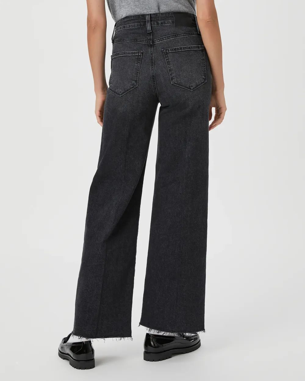 Dark Gray Flared Jeans