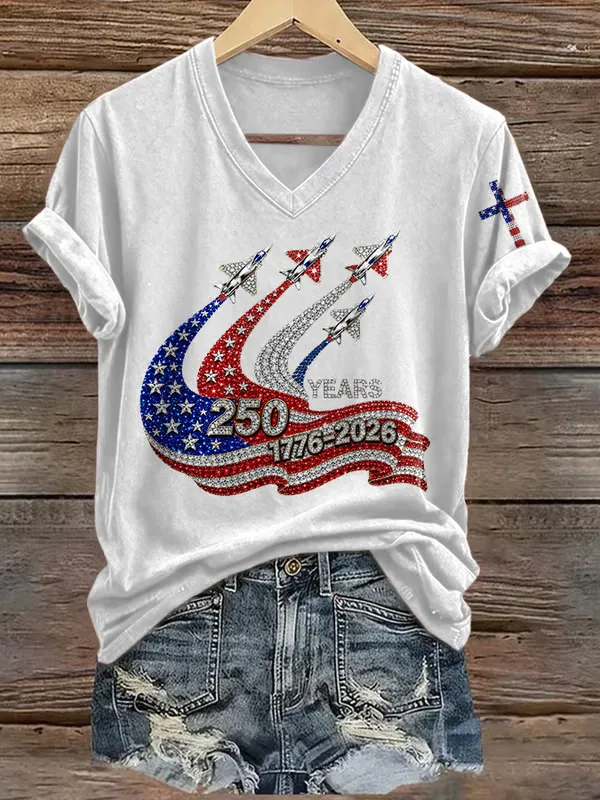 Women's 250th Anniversary Printed T-shirt