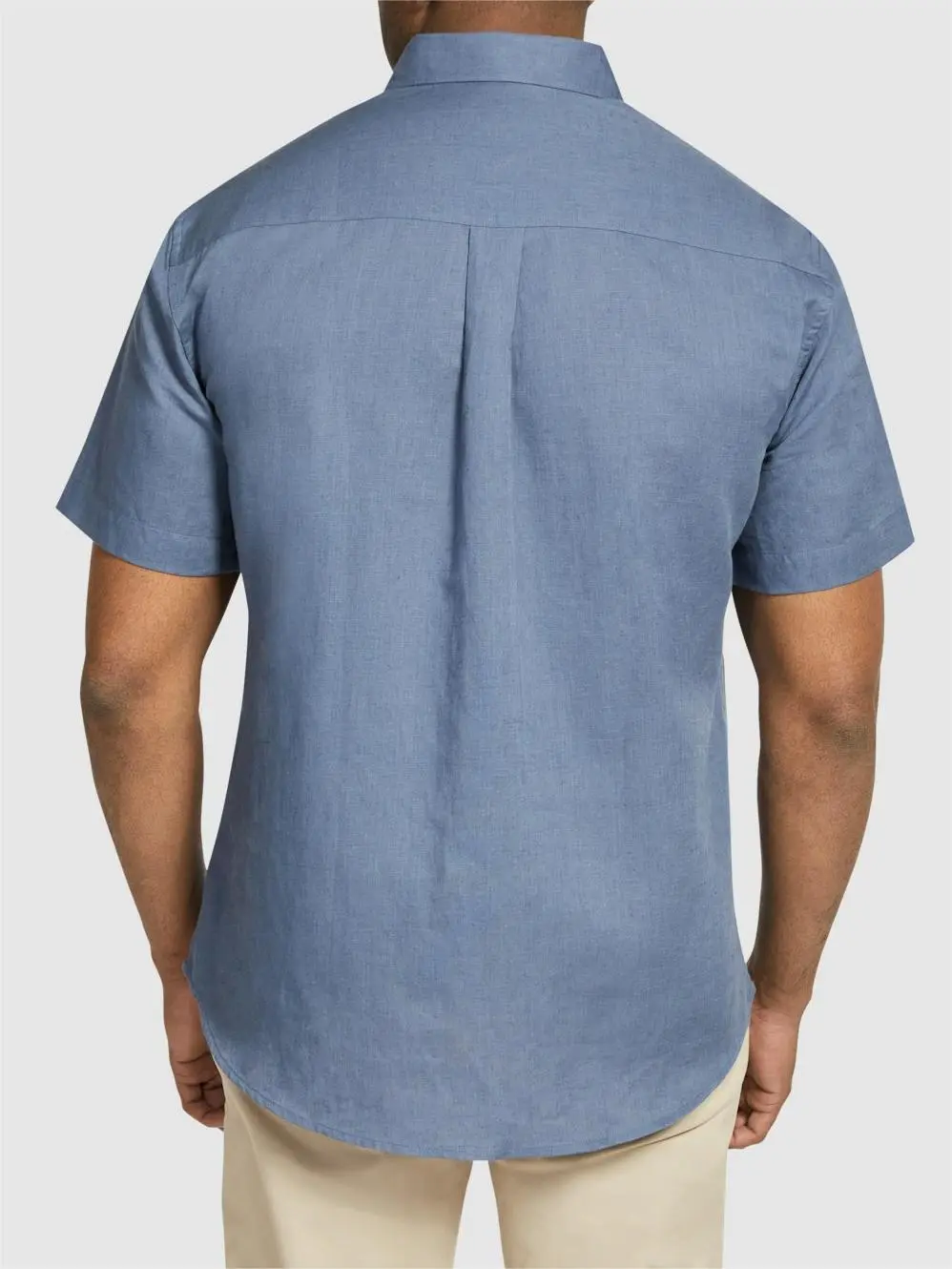 Men's Breathable Linen Short Sleeve Shirts