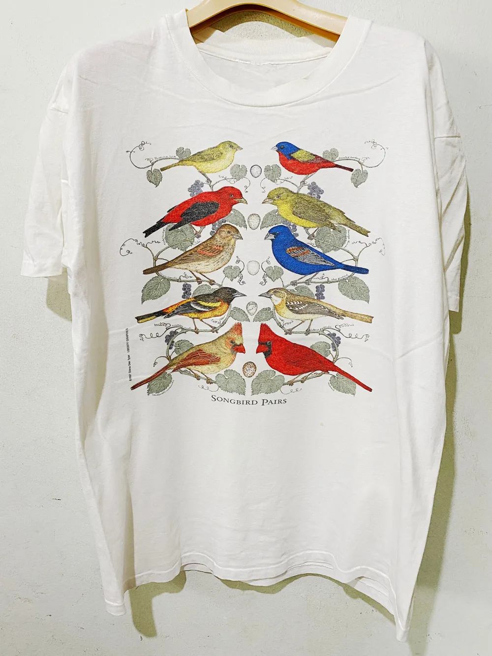 Vintage Songbird Pair T-Shirt