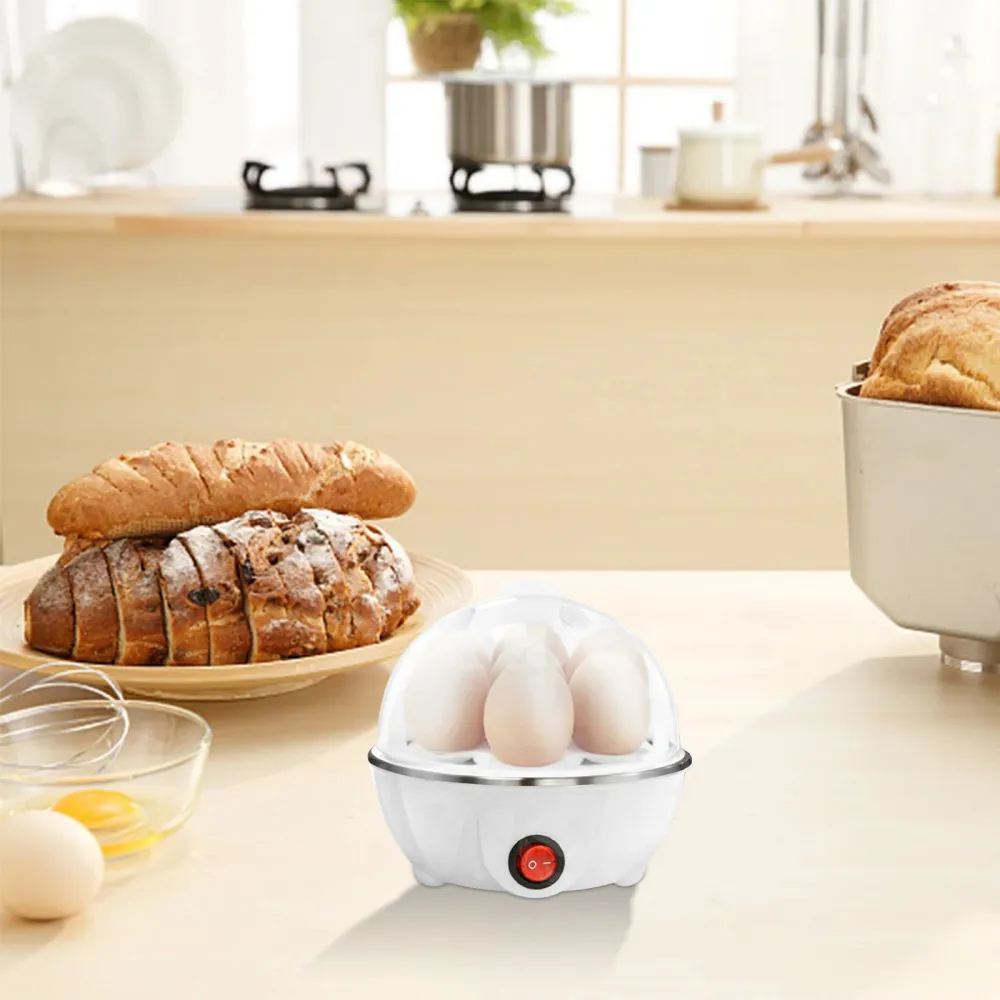 Seven White Capacity Egg Cookers