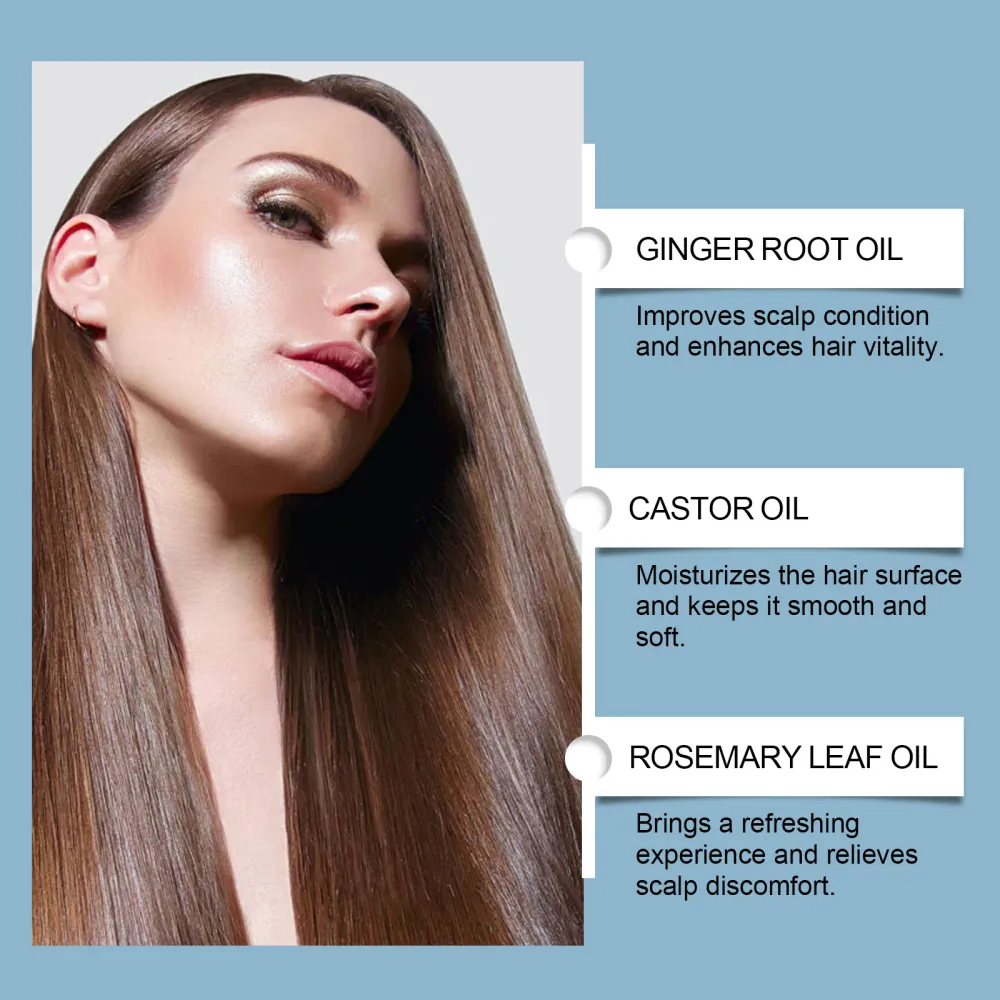 Hoegoa nourishing and moisturizing hair care essential oil, a gentle and refreshing hair care essence that nourishes and cares for hair roots and hair quality-$HT