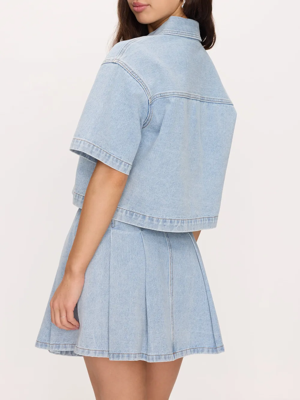 Short Sleeve Shacket