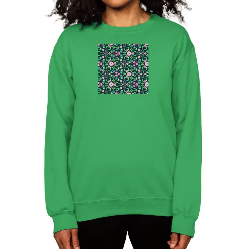 Snakes Green Sweatshirt