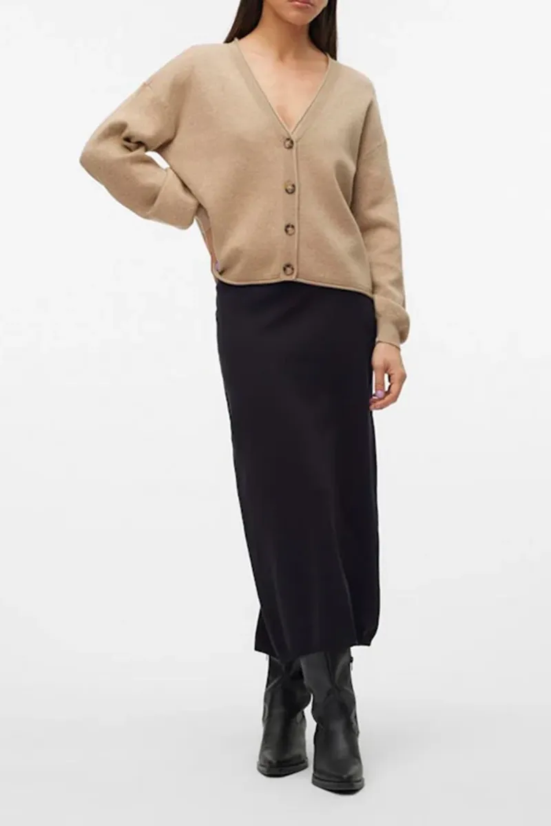 V-Neck Button Down Cardigans