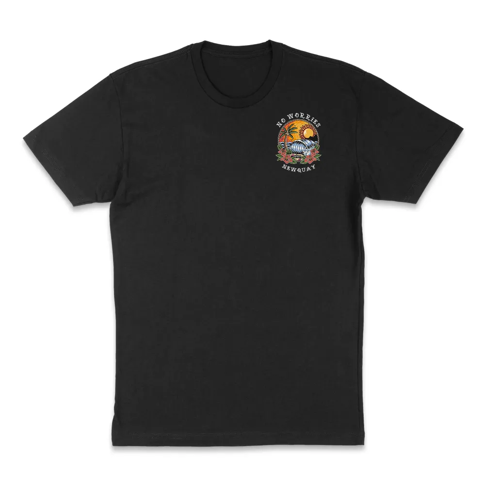 Coastal Relaxation Print T-Shirts