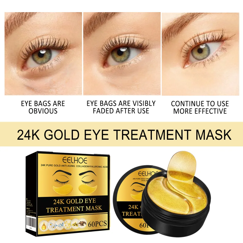 Hydrating eye mask patch, gently nourishing the skin around the eyes, elastic and plump, soft and lifting eye care patch-$LA