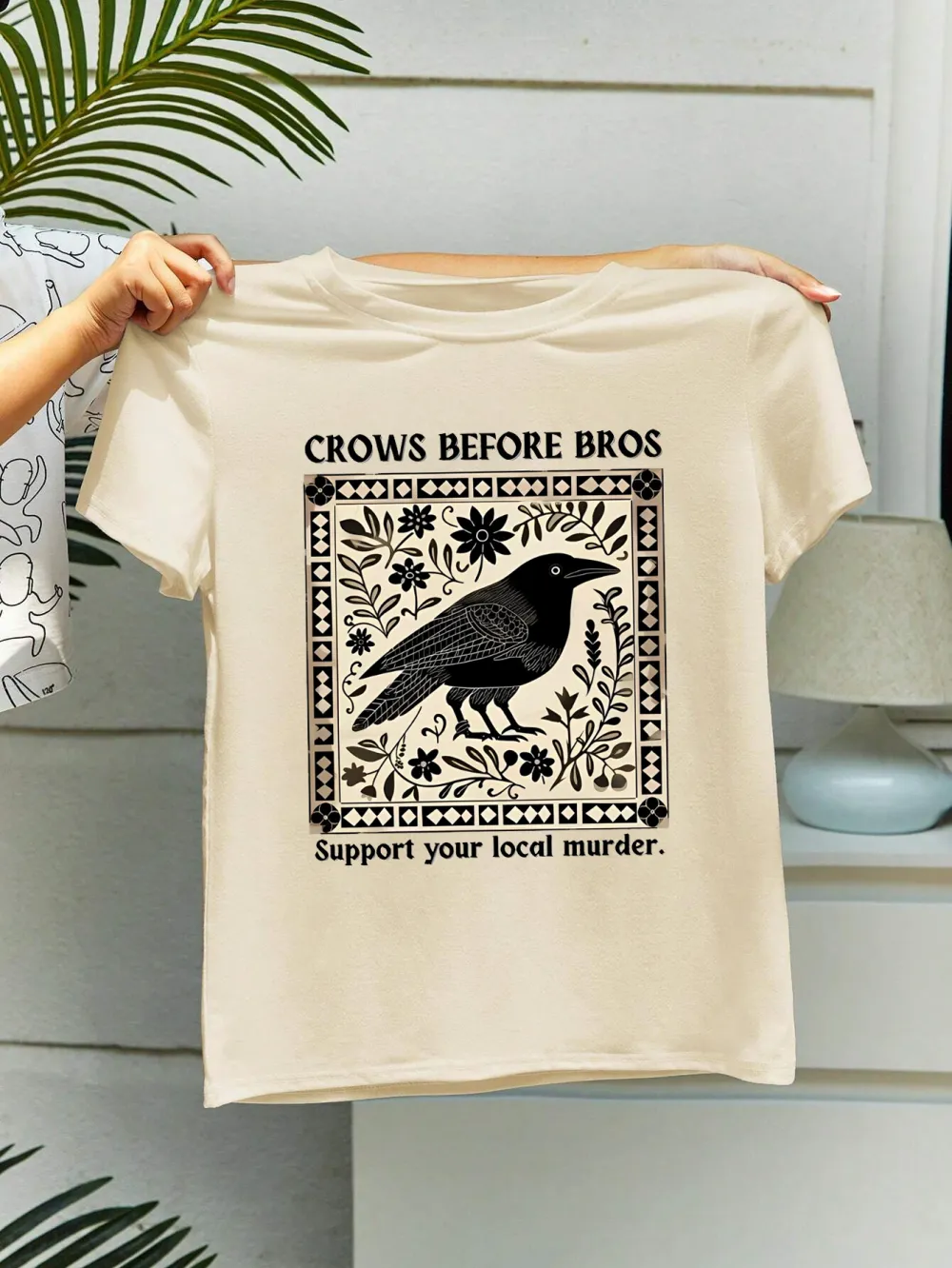 Regular Women's Fashion Crew Neck Daily Short Sleeve T-Shirt