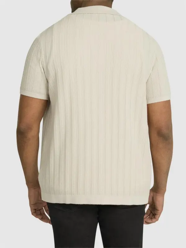 Men's Casual Knit Short Sleeve Shirts