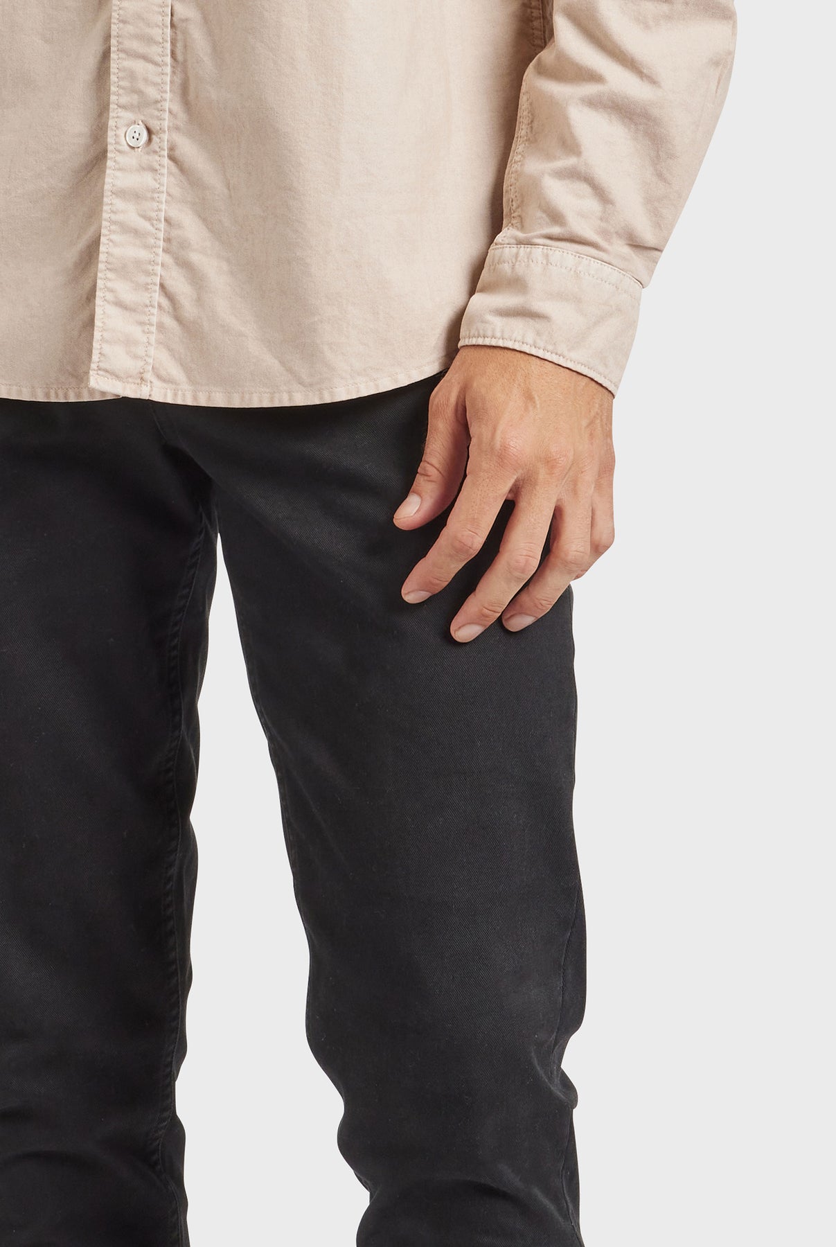 Jensen 5 Pocket Pant-Almond tan