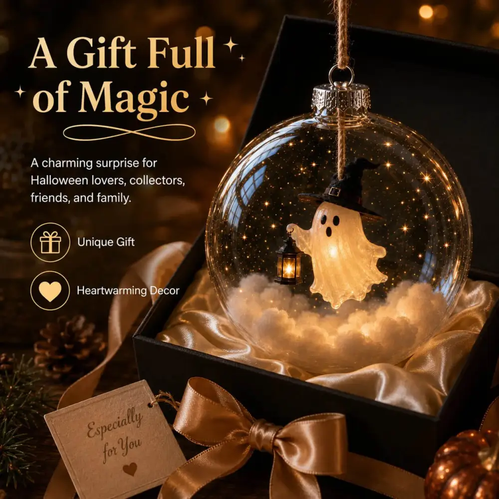 Glowing Halloween Ornament Collection