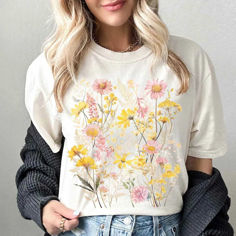Floral Wildflowers Shirt