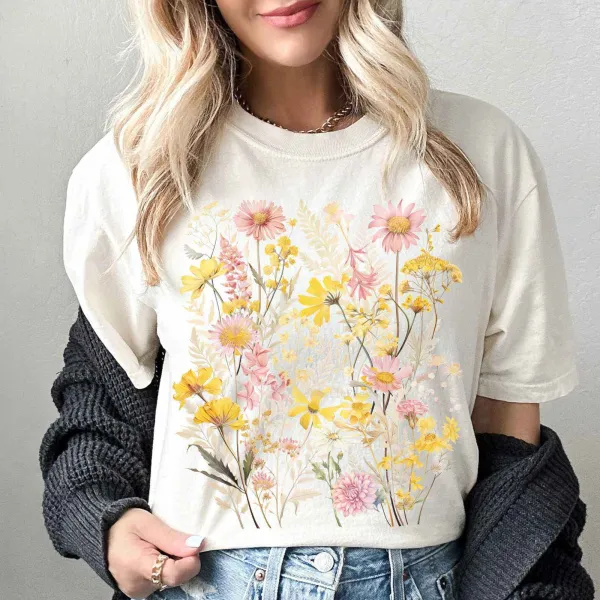 Floral Wildflowers Shirt