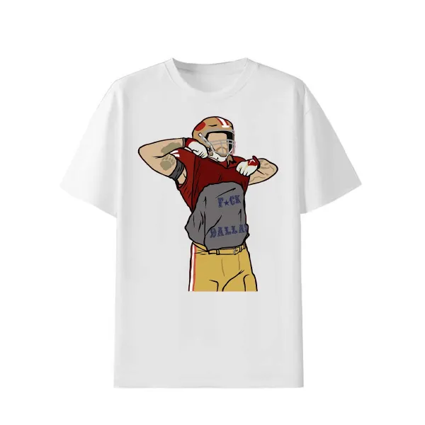 Crew Neck Casual Style T-shirt