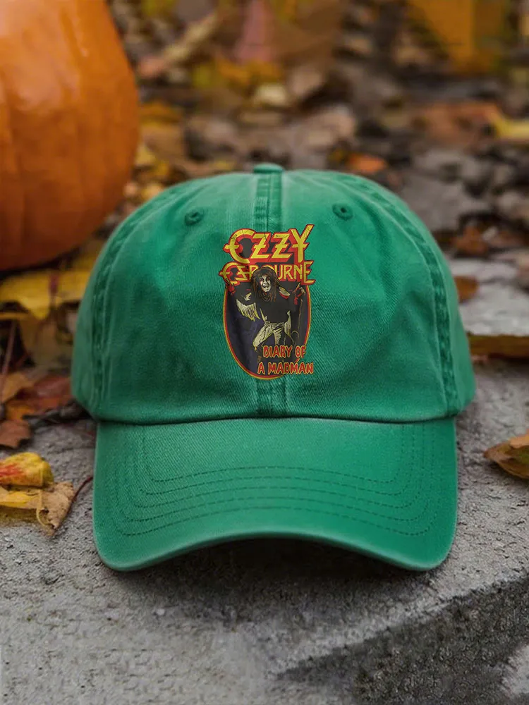 RetroCasual Style Print Baseball Cap