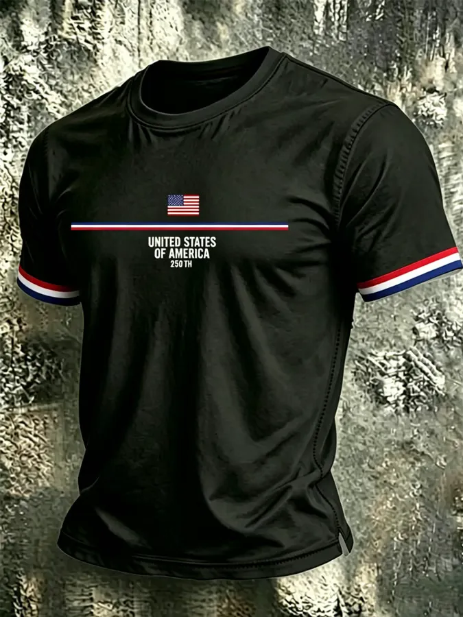 Men's 250th Anniversary Printed T-Shirt