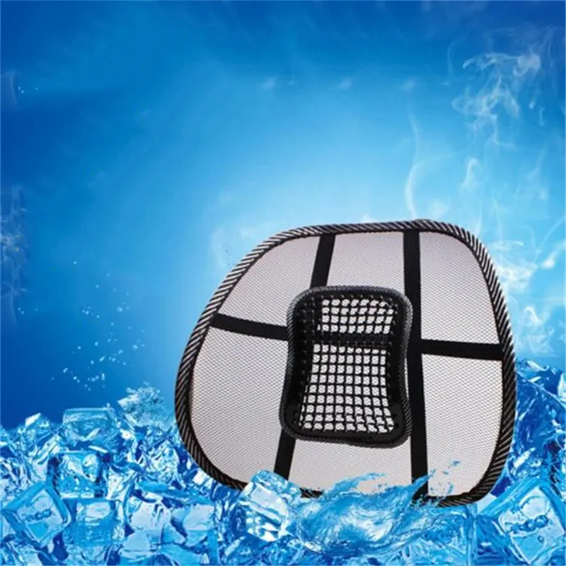 Solid Color Car Seat Lumbar Support Pad