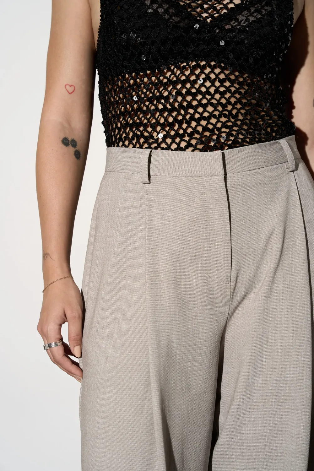 Slight Stretch Tailored Pants