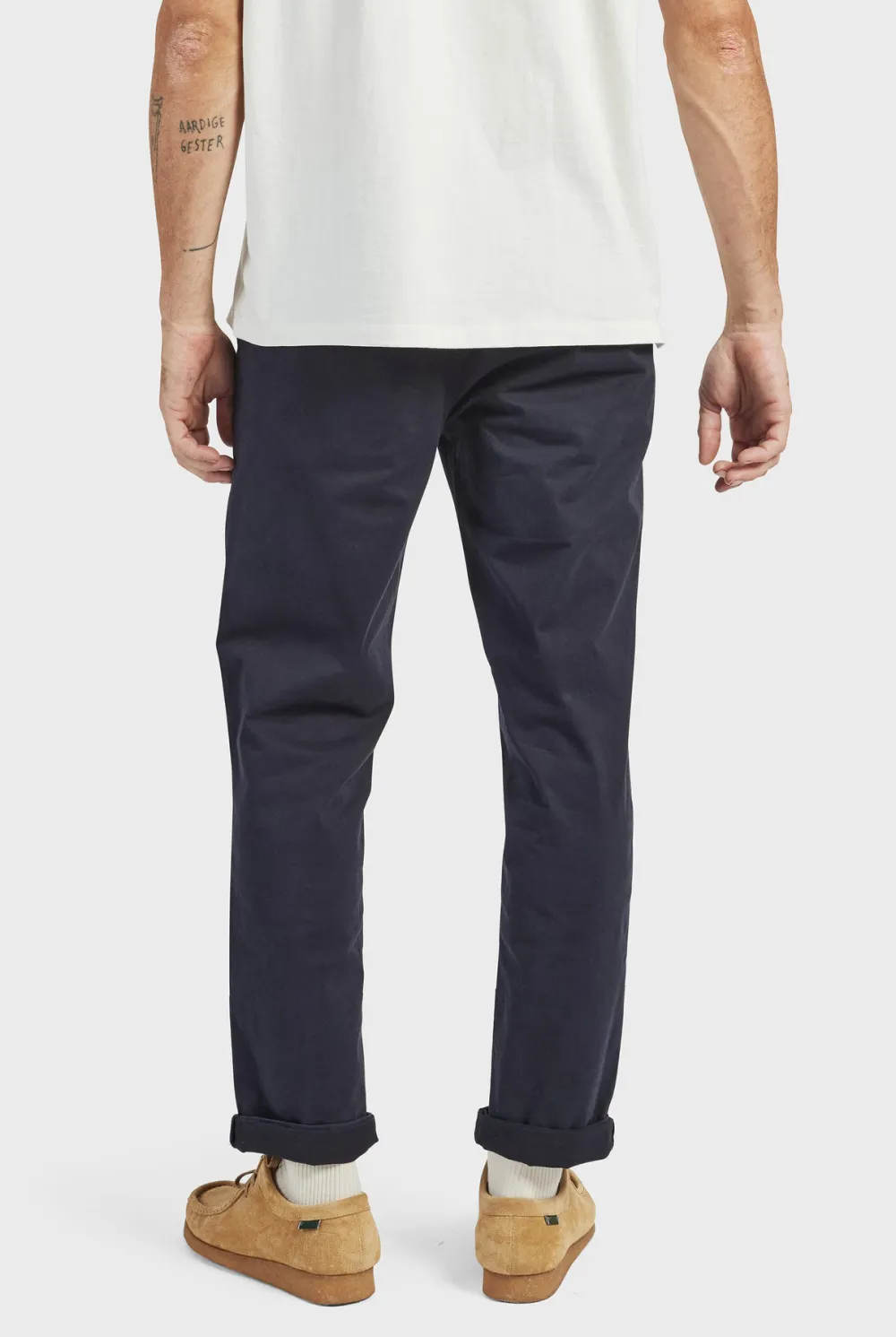 Black Slim Fit Linen Blend Trousers