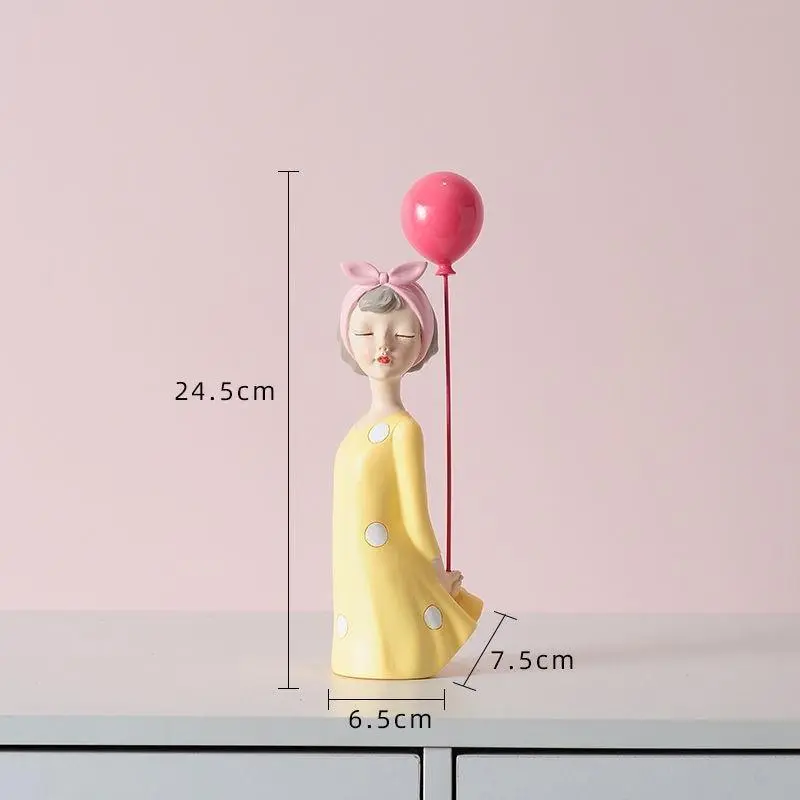 Girl With Balloon Sculpture