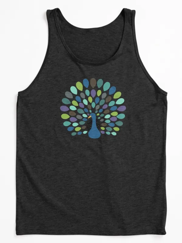 Peacock Time Tank Top