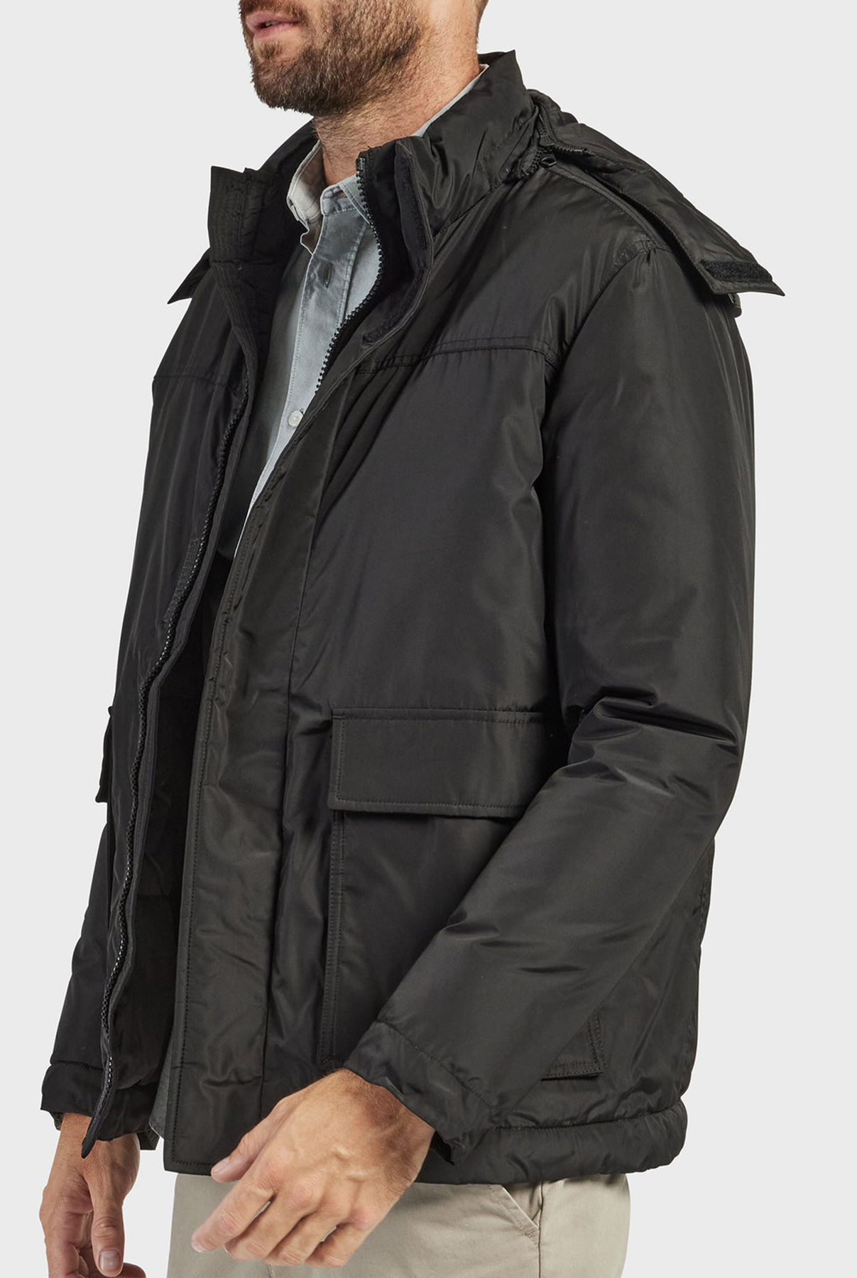 Oregon Puffer Jacket-Macadamia