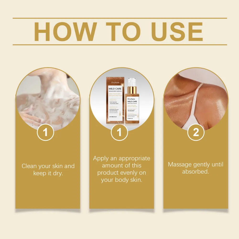Bronzing Body Glitter Oil