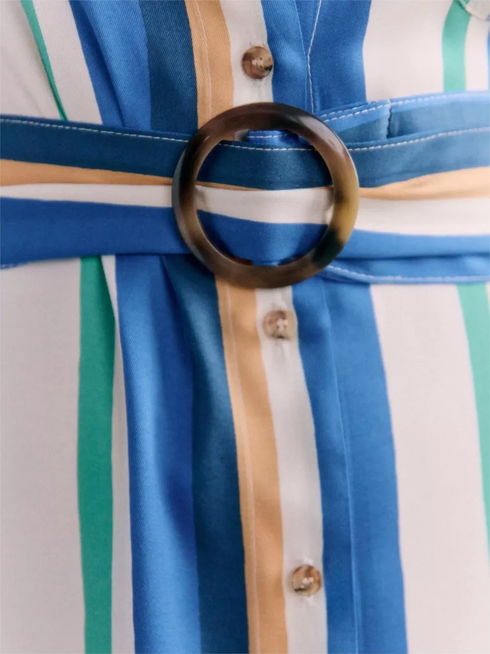 Striped Short Sleeve Maxi Dresses