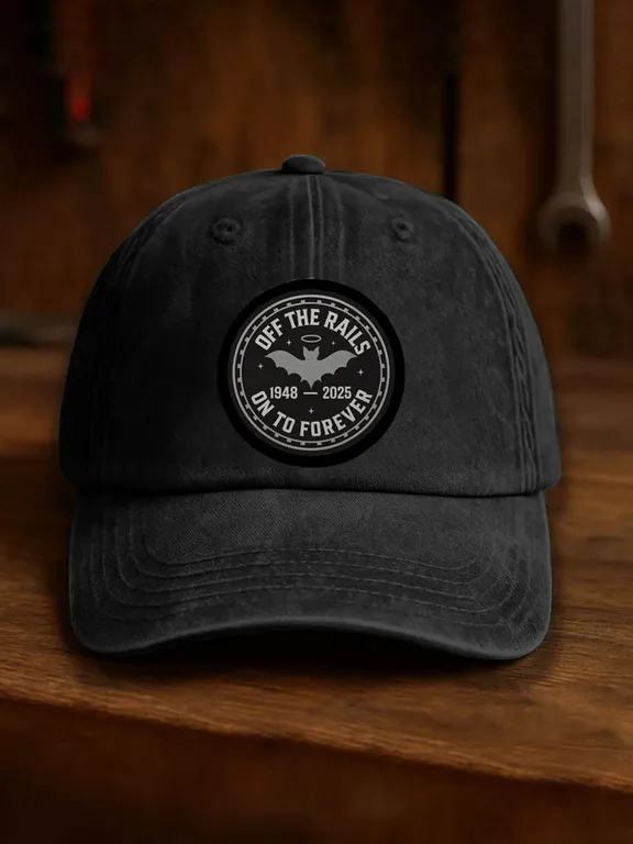 Unisex Ozzy Osbourne Design Print Hat