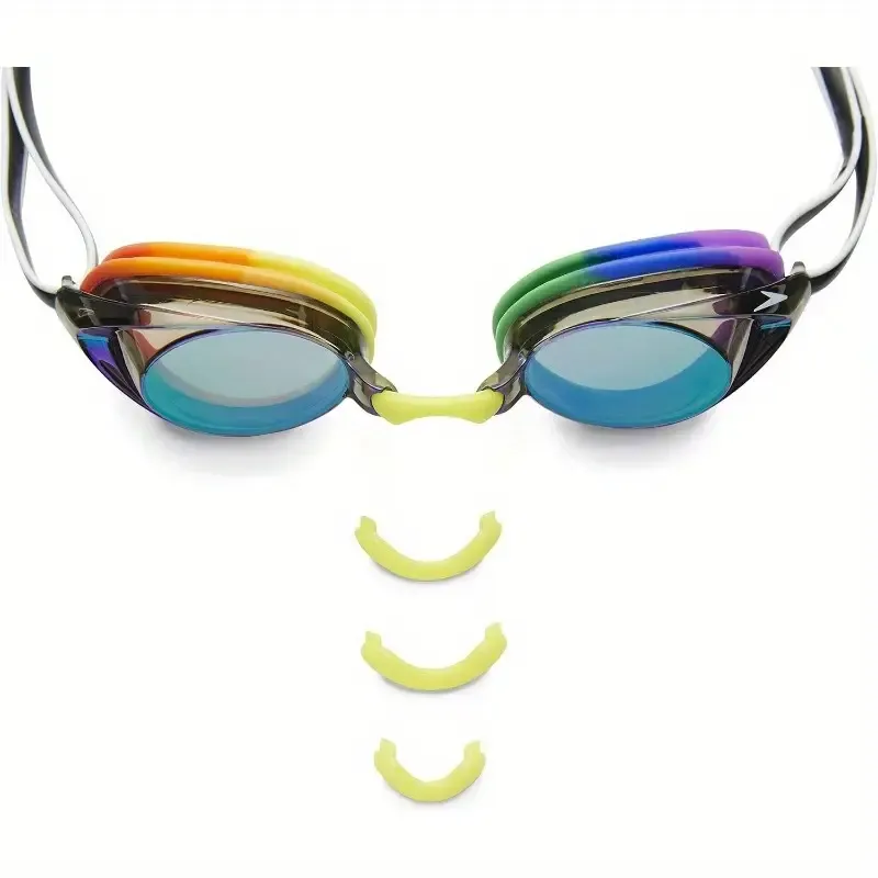 Rainbow Mirrored UnisexChild Swim Goggles
