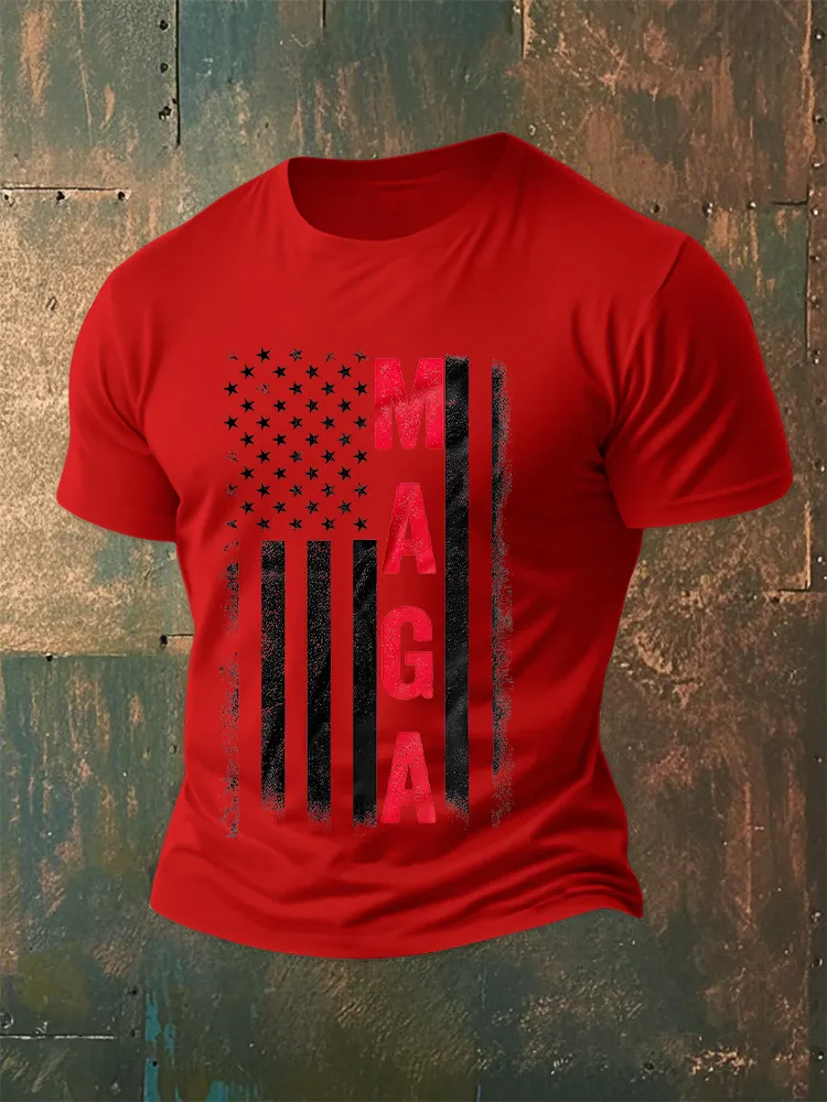 Men'S Maga Crew Neck Short Sleeve T-Shirt