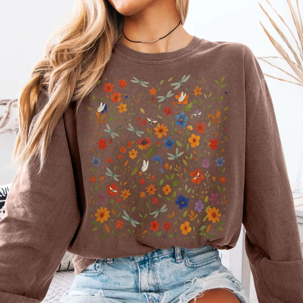 Wildflowers Long Sleeve Shirt