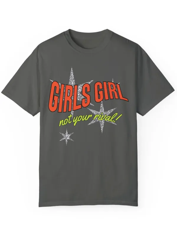 Girls Letter Art Craphic T-Shirt