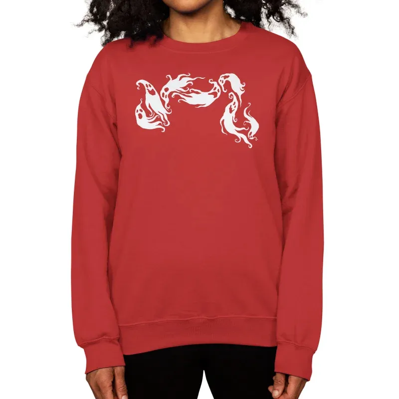 Haunted Red Sweatshirt
