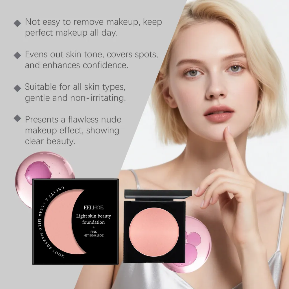 Pink hydrating concealer foundation cream