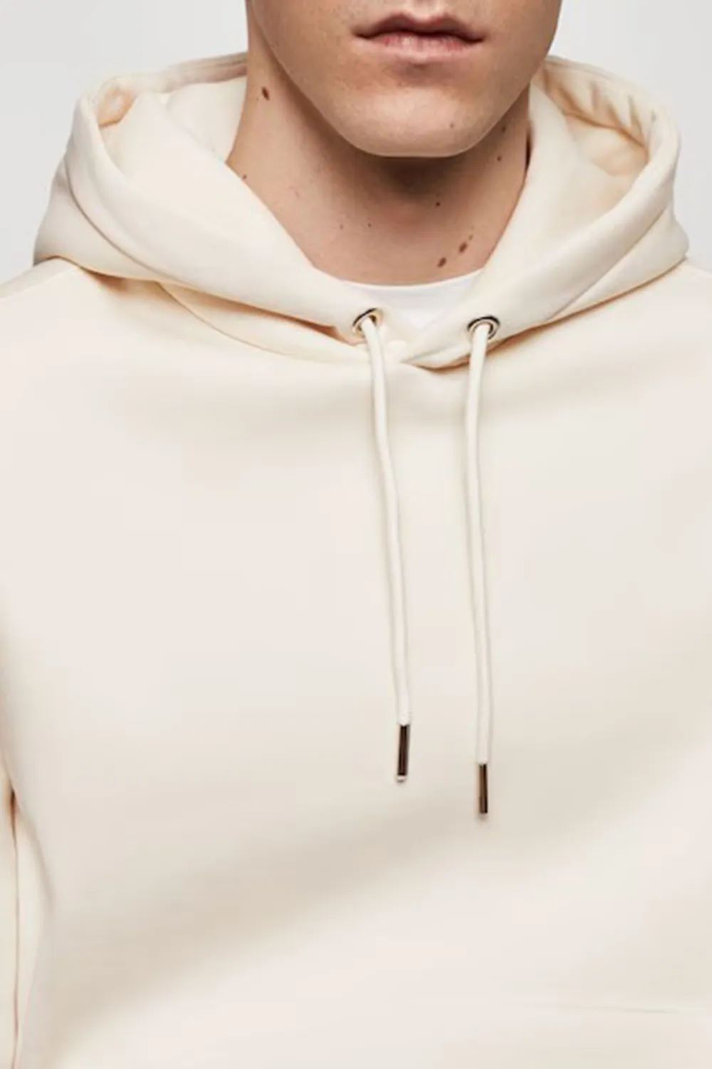 Solid Color Front Pocket Casual Hoodies