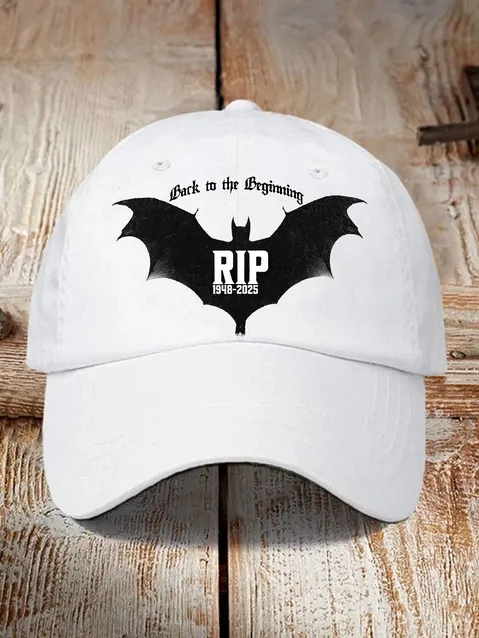Unisex Prince Of Darkness Forever Rip Legend Ozzy Osbourne Memorial Hat