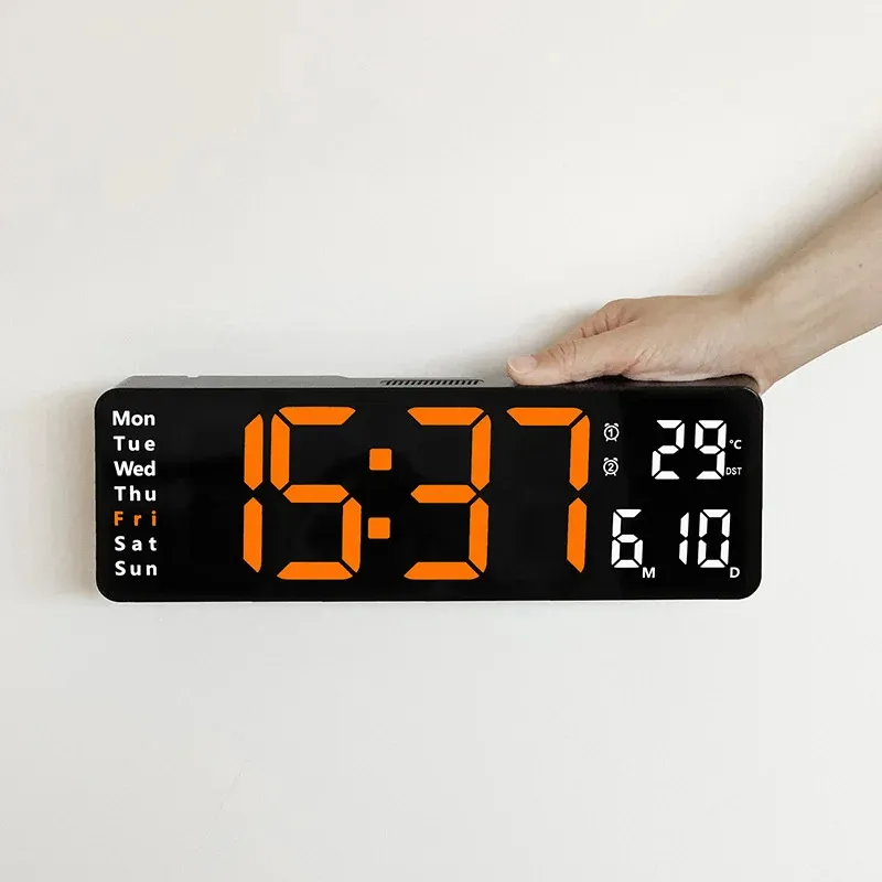 Brightness Adjustable Wall Clock