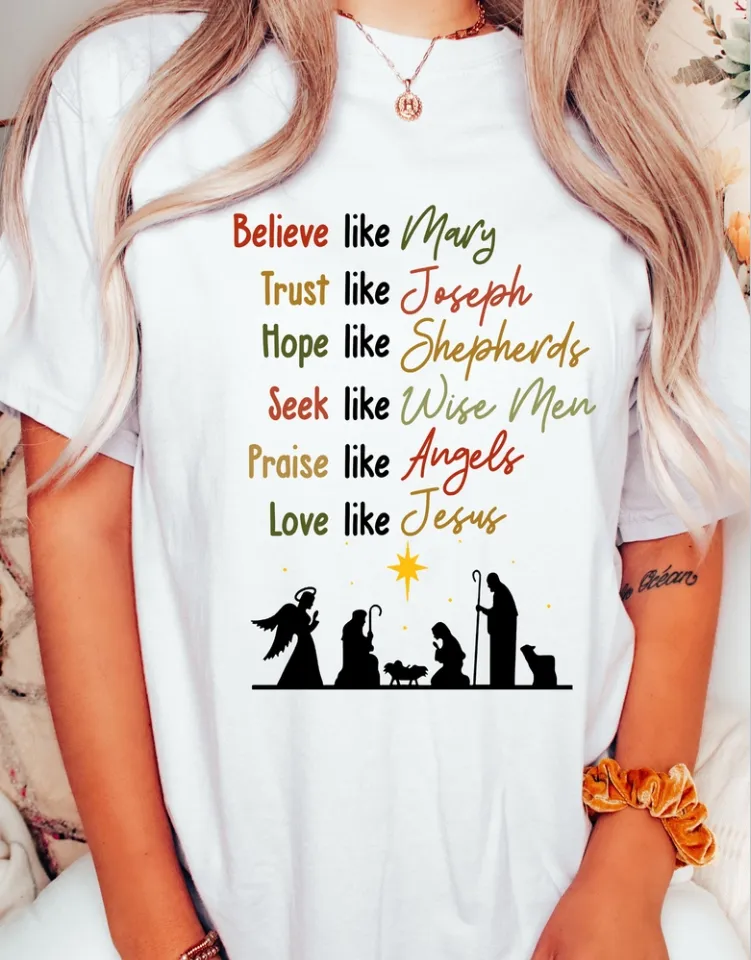 Crew Neck Color Letter T-Shirt