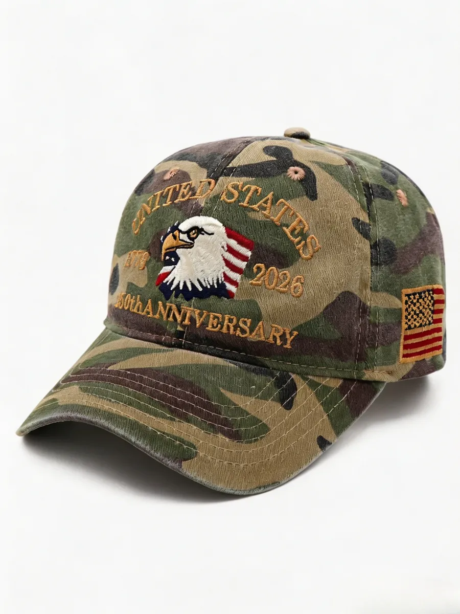 Unisex  250Th Anniversary Commemorative Casual Hat