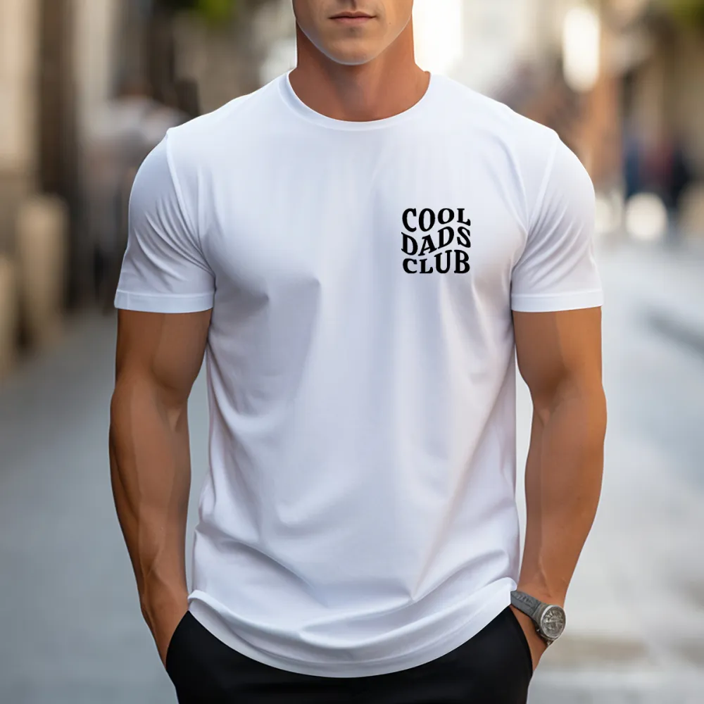 Simple Letter Print On Chest T-Shirts