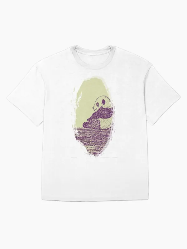 panda Oversized T-Shirt